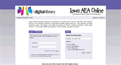 Desktop Screenshot of aeadigitallibrary.org